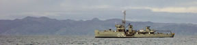 The Mexican navy warship that decided to investigate The Good Neighbor.